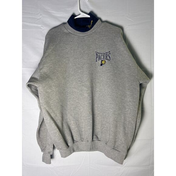 Cadre Athletic NBA Indiana Pacers Gray Crew Neck/Collared Pullover Sweatshirt XL - Picture 1 of 2